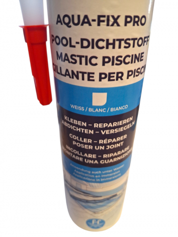 Preview: Fermit Aqua-Fix Pro 290 ml weiß Dichtstoff zur Unterwasserabdichtung